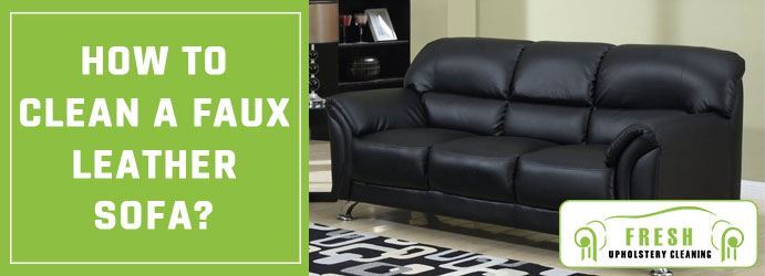 How To Clean A Faux Leather Sofa, What To Clean Leather Sofas With