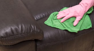 Fabric and Leather Couch Cleaning